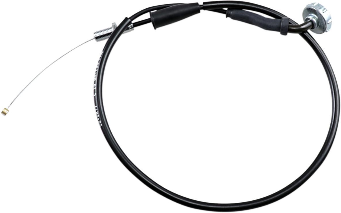 MOTION PRO Black Vinyl Throttle Cable - Pull - '86-'13 CRF/XR100 02-0277