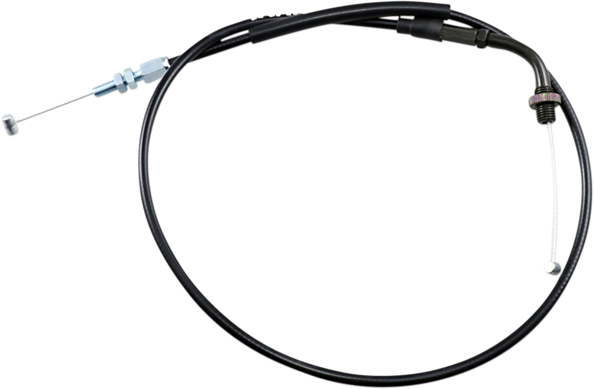 MOTION PRO Black Vinyl Throttle Cable - Pull - '88-'98 VT600C/D 02-0285