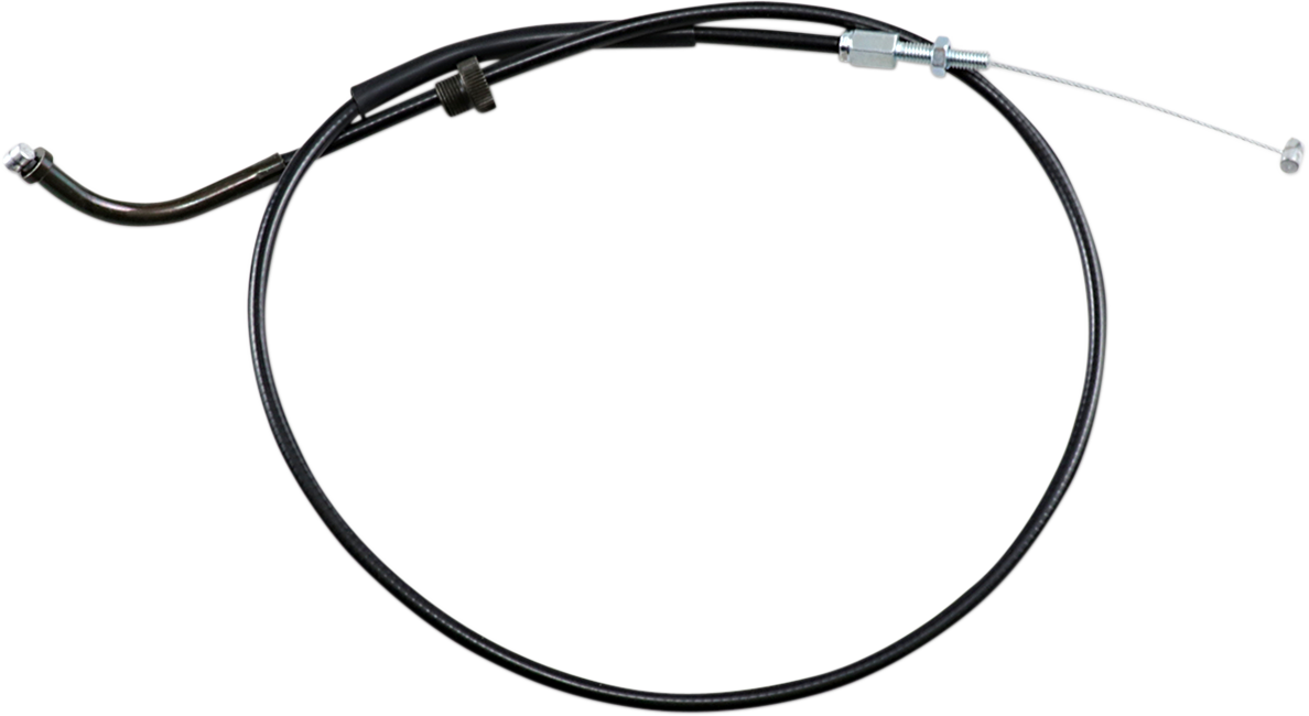 MOTION PRO Black Vinyl Throttle Cable - Push - '75-'98 Honda CB/VT 02-0286