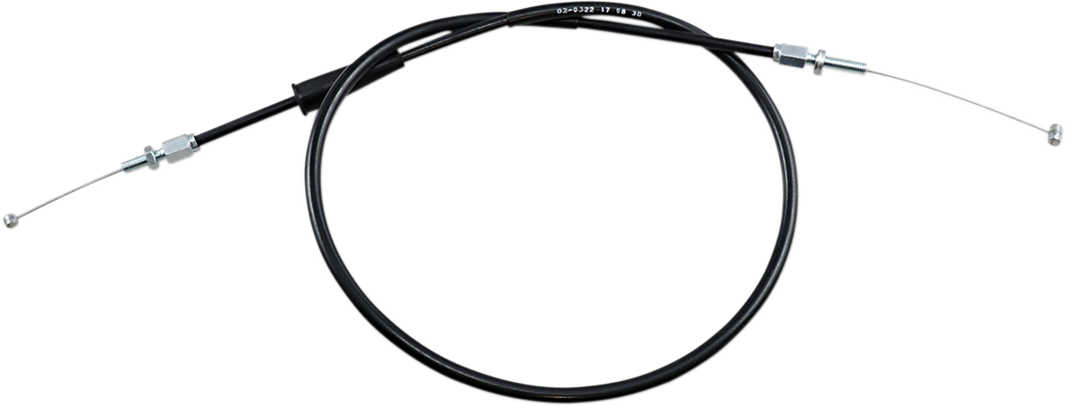 MOTION PRO Black Vinyl Throttle Cable - Push - '96-'04 XR400R 02-0322