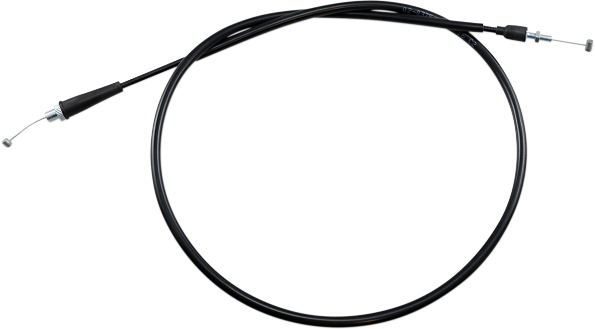 MOTION PRO Black Vinyl Throttle Cable - Pull - '95-'23 TRX 02-0375