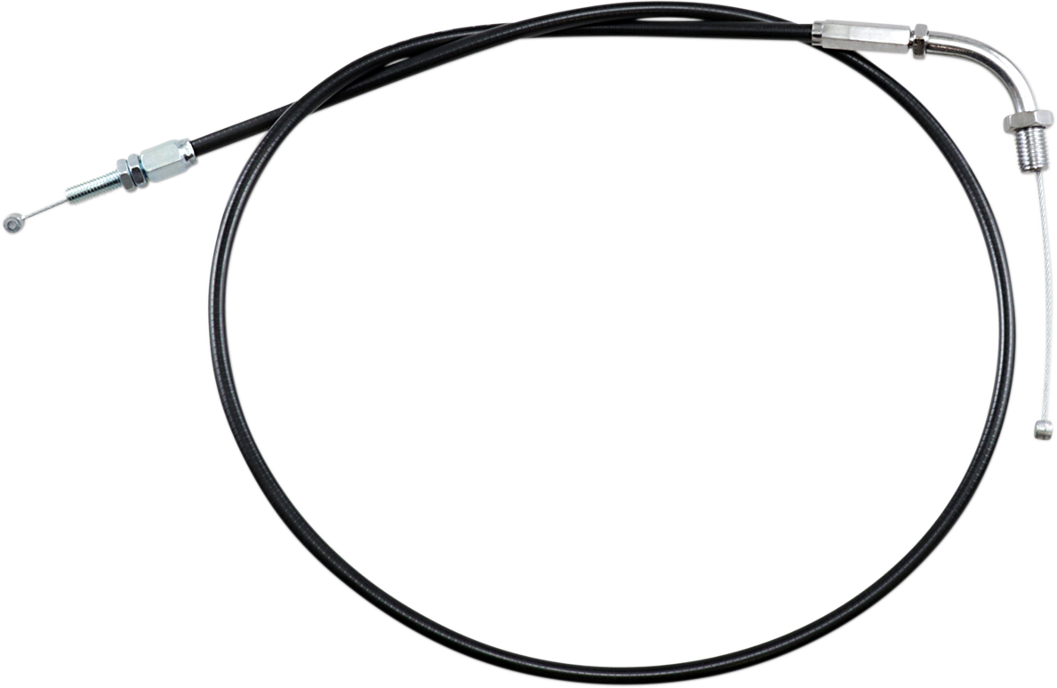 MOTION PRO Black Vinyl Throttle Cable - Push/Pull - '73-'82 KZ/Z1 03-0001