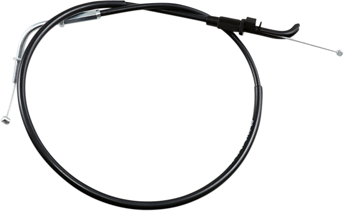 MOTION PRO Black Vinyl Throttle Cable - Pull - '90-'03 Ninja 600 03-0212