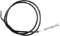 MOTION PRO Black Vinyl Brake Cable - Rear - Hand - Kawasaki 03-0277