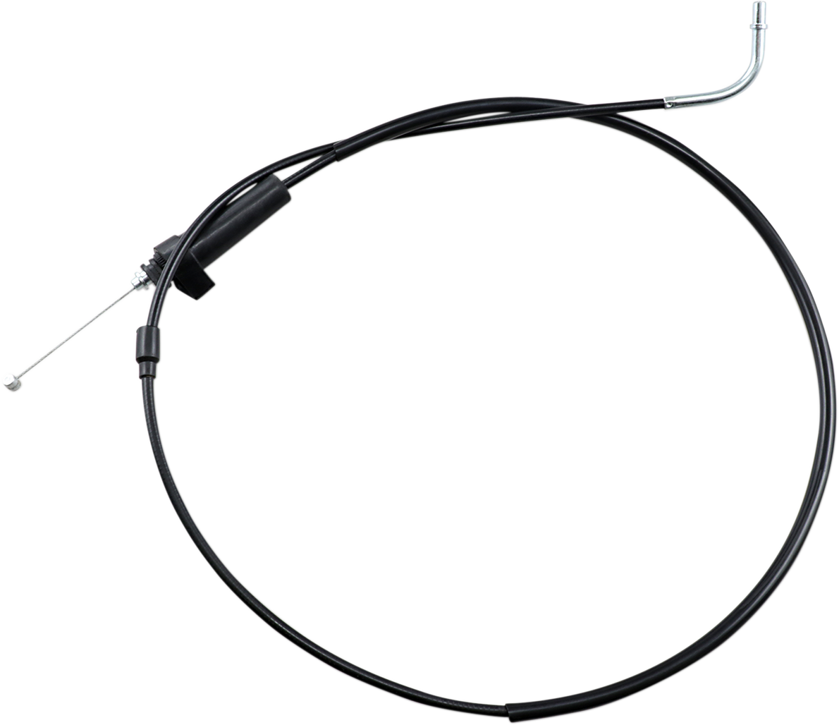 MOTION PRO Black Vinyl Throttle Cable - Pull - '90-'99 LT-F250/300 04-0119