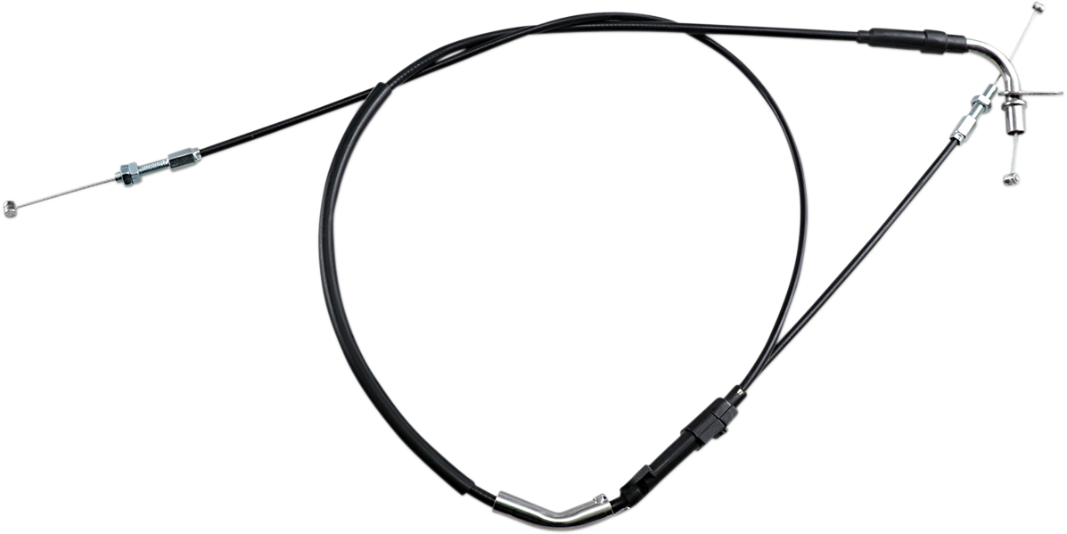 MOTION PRO Black Vinyl Throttle Cable - Pull - '95-'04 Intruder/Boulevard 1400 04-0182