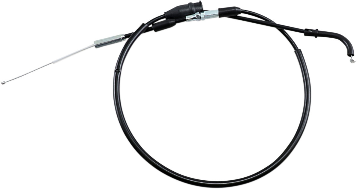 MOTION PRO Black Vinyl Throttle Cable - Pull - '83-'07 YZ80/TTR125 05-0072