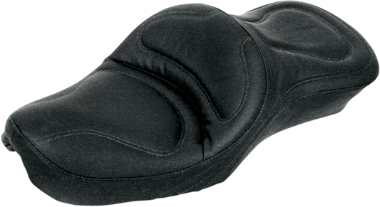 SADDLEMEN Seat - Explorer™ - Without Backrest - Stitched - Black - FXST/FLST '84-'99 8850JS