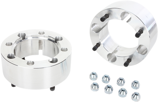 HIGH LIFTER Rear Wheel Spacer with Stud for Can-Am, Kawasaki, and Tracker - 2-1/2 inch, 4/137 Bolt Pattern (Part Number 80-13154)