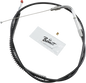 BARNETT Black Vinyl Throttle Cable - +6" Size - 35-1/2" Length 101303002606