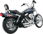 VANCE & HINES Shortshots Staggered Exhaust System - Chrome 17213
