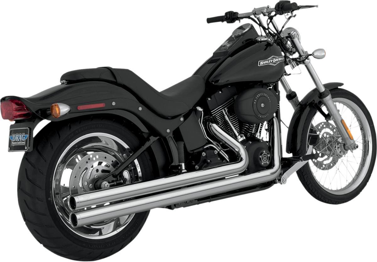 VANCE & HINES Big Shots Exhaust - Chrome - Long 17923