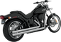 VANCE & HINES Big Shots Exhaust - Chrome - Long 17923