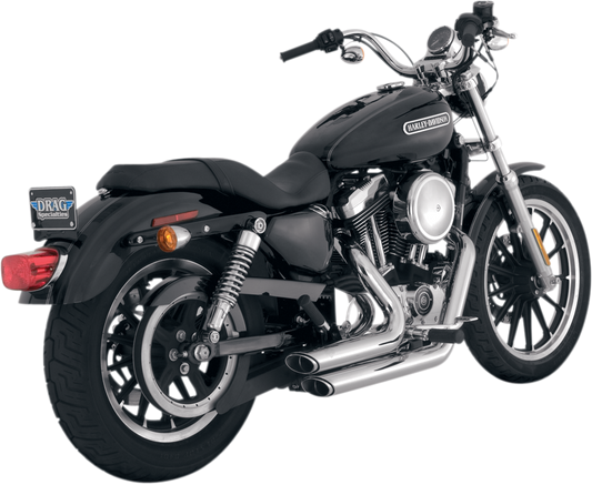 VANCE & HINES Shortshots Staggered Exhaust System - Chrome 17219