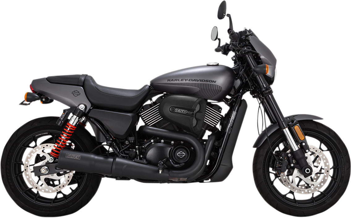VANCE & HINES Hi-Output Slip-On Muffler - Black - XG500/750/750A 47943