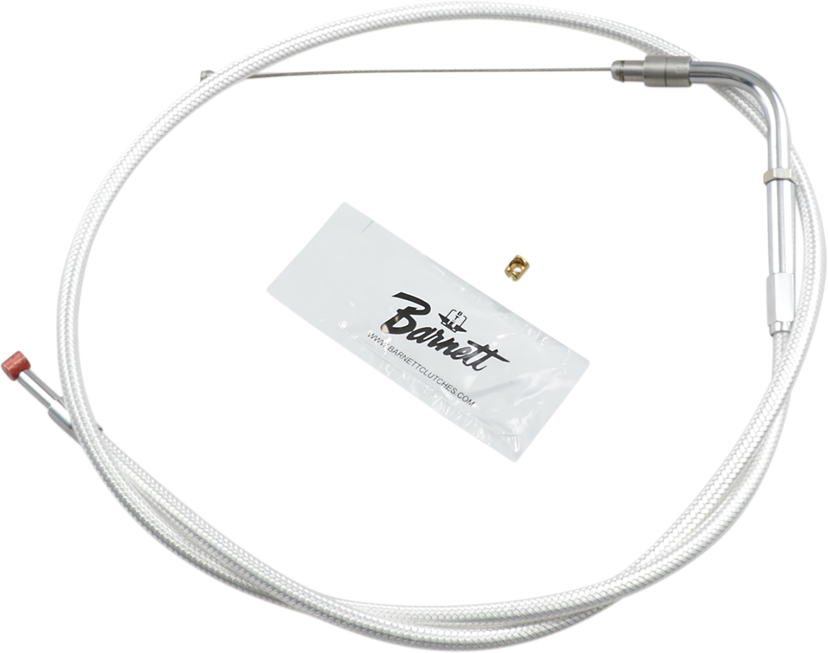 BARNETT Platinum Series Throttle Cable - +3" - '00-'15 Softail 106303001203