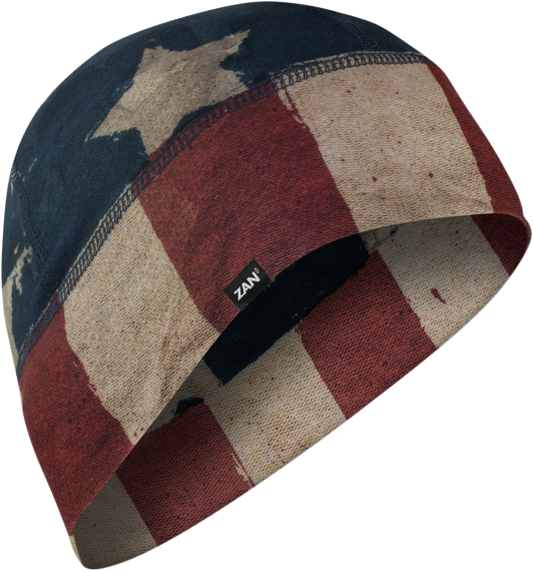 ZAN HEADGEAR SportFlex® Beanie Patriot WHLL408 - Comfortable Head and Ear Coverage with UV Protection