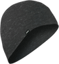 ZAN HEADGEAR SportFlex® Beanie Heather Charcoal WHLL410 – Comfortable, Stretchable Headwear with UV Protection