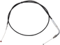 BARNETT Black Vinyl Throttle Cable - +6" Size - 37-1/2" Length 101303002506