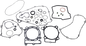 MOOSE OFFROAD Complete Motor Gasket Kit with Oil Seals - Kawasaki 8110027mse