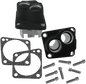 S&S CYCLE Tappet Guide Kit - Cast - Wrinkle Black - V-Series | Super Stock® Crankcases 33-5324