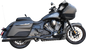 BASSANI XHAUST Exhaust Dual Challenger - Black 8H16SB