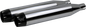 KHROME WERKS 3-1/2" Slip-On Mufflers - Chrome 202500