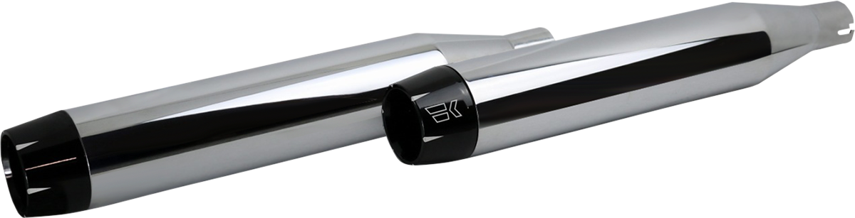 KHROME WERKS 3-1/2" Slip-On Mufflers - Chrome 202520