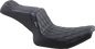 LE PERA Tailwhip Seat - Double Diamond - Black - FXR '82-'94 L-588DD