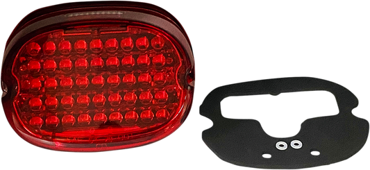 CUSTOM DYNAMICS Taillight - Top Window - Red CD-TL-TW-R