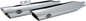 S&S CYCLE Slash-Cut Slip-On Mufflers - 50 State - Chrome - FLFB 550-0753B