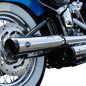 S&S CYCLE Grand National Slip-On Mufflers - 50-State - Chrome - FLHC/FLDE 550-0757B