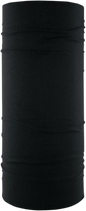 ZAN HEADGEAR Motley Tube® Black T114 – Versatile Breathable Polyester Neck Gaiter and Headwear
