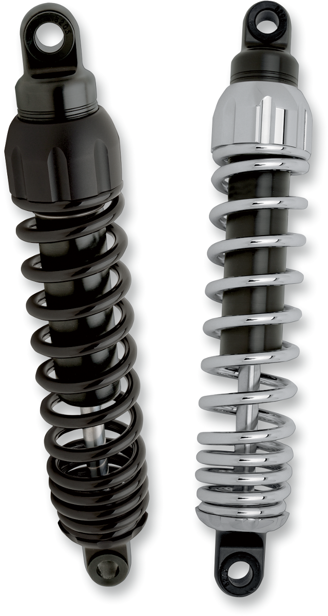 Progressive Suspension 444 Series Shock - 12 Inches - Chrome - Model 444-4061C