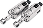 Progressive Suspension 422 Series Adjustable Shocks - Chrome - Heavy-Duty 422-4001C