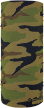 ZAN HEADGEAR Motley Tube® Woodland Camo T118 – Multi-Functional Moisture-Wicking Headwear