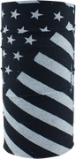 ZAN HEADGEAR Motley Tube® Fleece Lined Black and White Flag - Part Number TF091