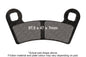 EBC Carbon Graphite Brake Pads for ATV - Part Number FA456X