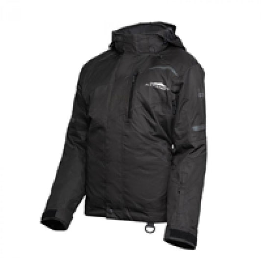 KATAHDIN GEAR RECON JACKET WOMENS, BLACK/GREY - X-SMALL