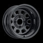 ITP Delta Steel Wheel 14x7 Black 4/110 - Part Number D14R511