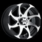 ITP Twister 14x7 Machined Wheel – Part Number 1422328536BL