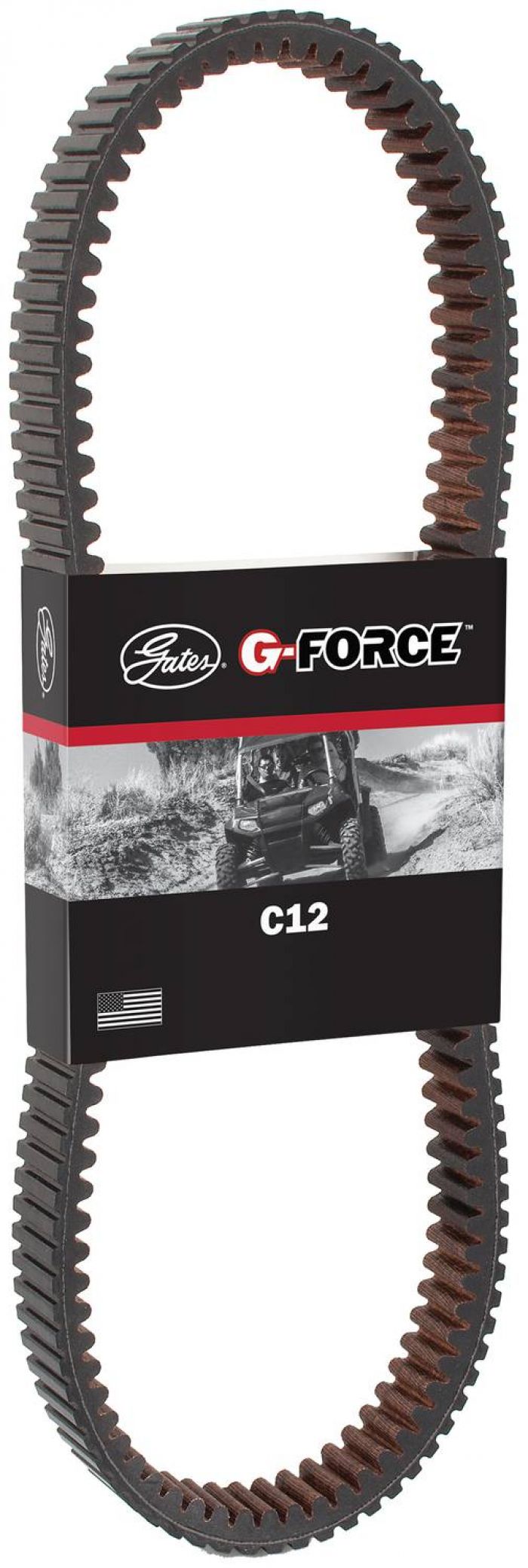 GATES G-Force Carbon Drive Belt 46C4266 for Enhanced Power Transmission
