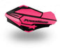PowerMadd Sentinel Handguards - Black and Pink - Part Number 34420