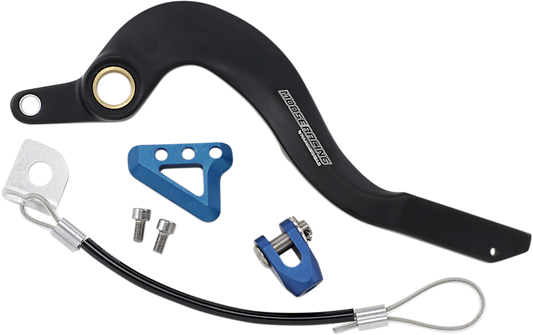 MOOSE OFFROAD Brake Pedal - Blue - Yamaha 82-0224-21-22