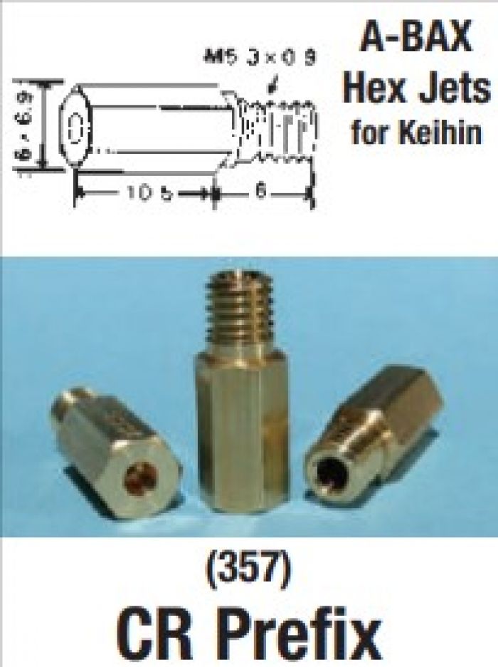 EBC CR200-4 Keihin Hex Jets Pack of 4 for Motorcycle Performance