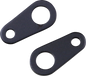 CUSTOM DYNAMICS Mount - Micro Turn Signal - Straight Bracket - Black CD-MICRO-SB