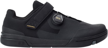 CRANKBROTHERS Stamp BOA® Flat Shoes - Black/Gold - US 7.5 STB01080A-7.5