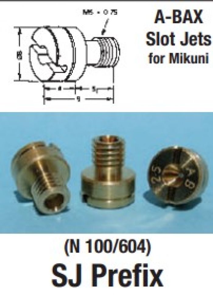 EBC MIKUNI Slot Jets Part SJ87.5-4 - Pack of 4