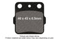 EBC CARBON GRAPHITE BRAKE PADS