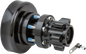 ARLEN NESS Cartridge Hub with TPMS - Rear - Black - Kit 71-752